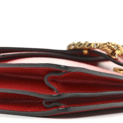 Gucci Dollar Calfskin Swarovski Crystal Small Dionysus Shoulder Bag Hibiscus Red 9 of 12