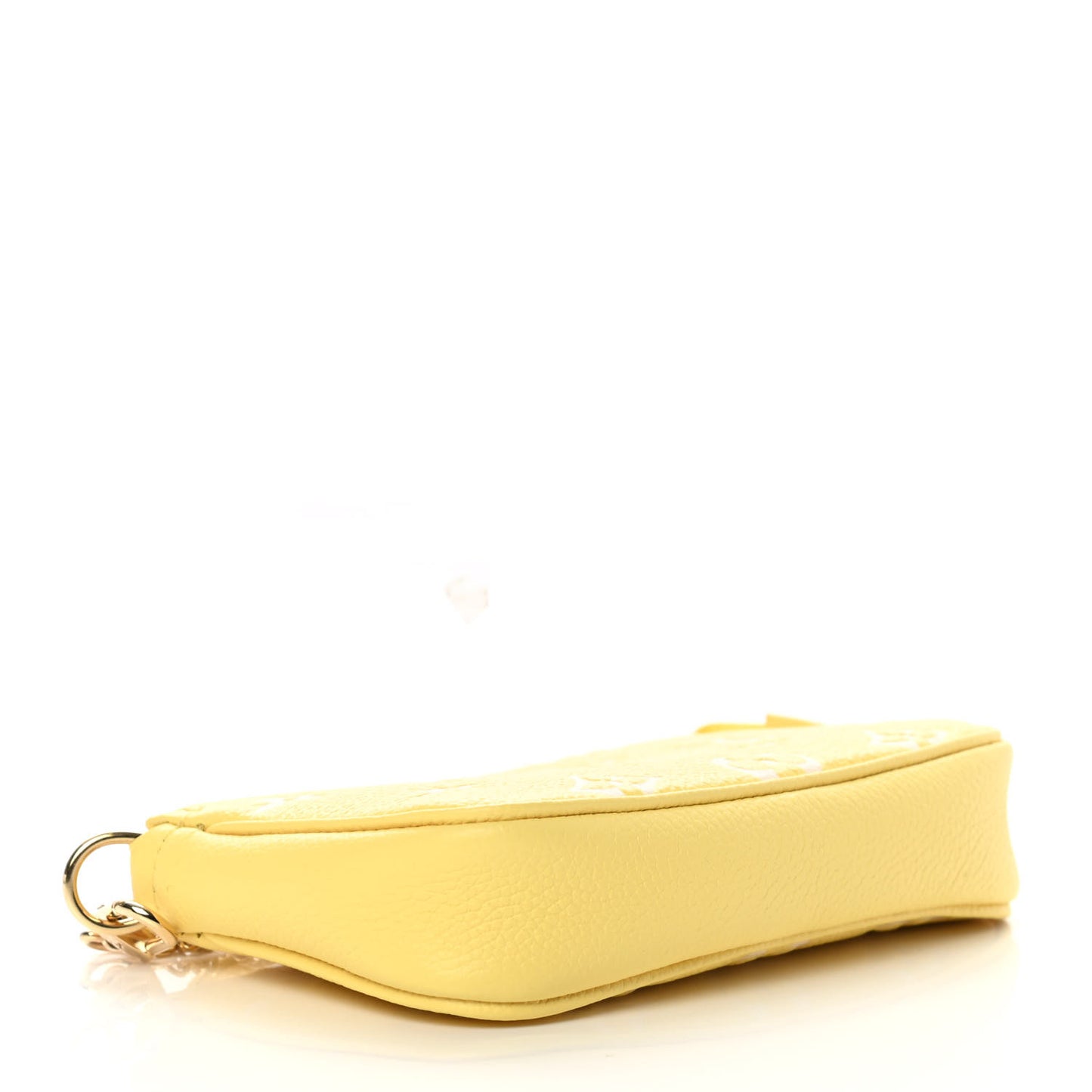 Empreinte Monogram Mini Pochette Accessories Lemon Curd Yellow
