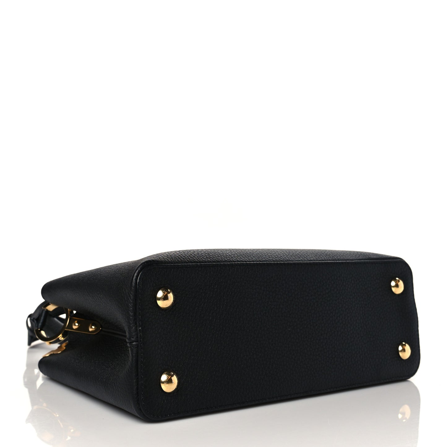 Taurillon Embellished Flower Crown Capucines PM Black