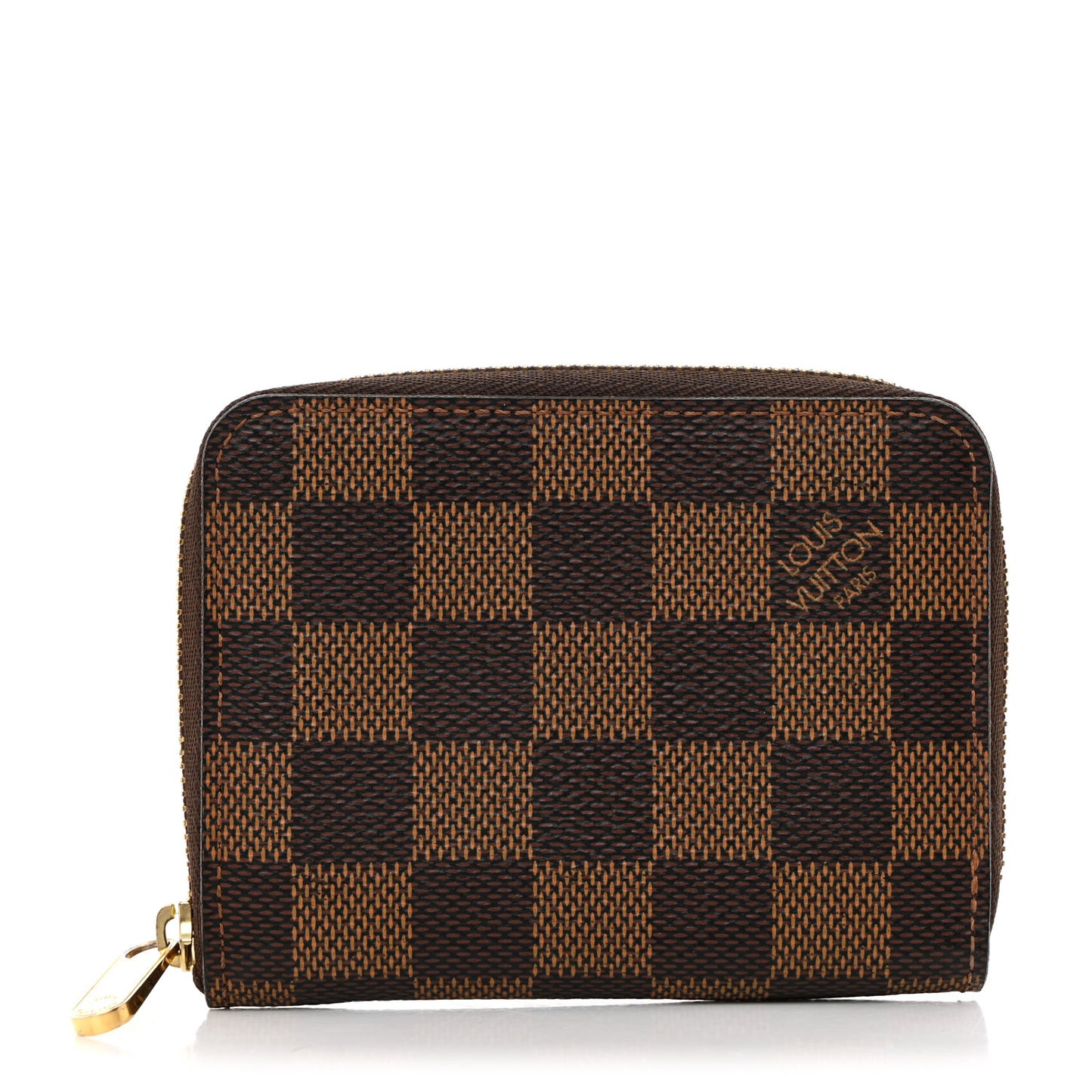 Damier Ebene Zippy Coin Purse