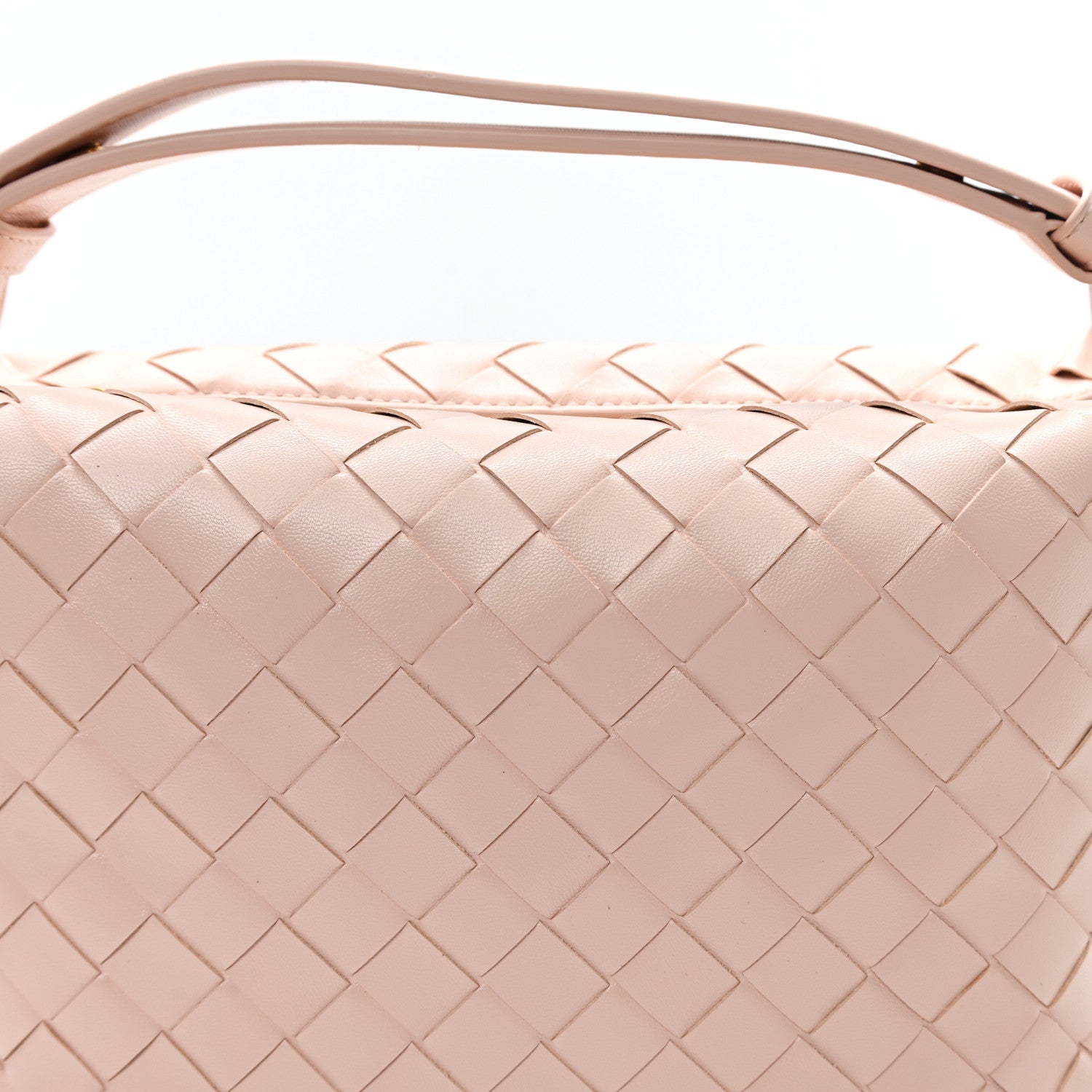 Bottega Veneta Calfskin Nappa Intrecciato Mini Wallace Bliss Washed 8 of 10