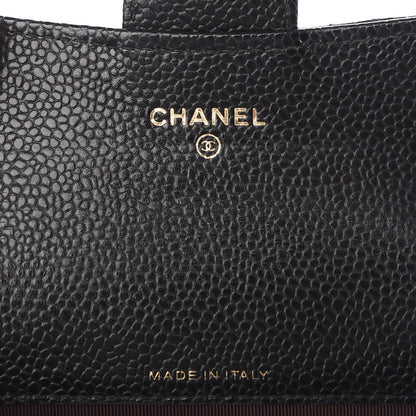 Chanel Caviar Quilted Flap Card Holder Black 5 of 8