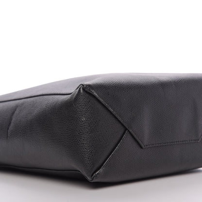 Celine Grained Calfskin Small Vertical Cabas Black 6 of 8
