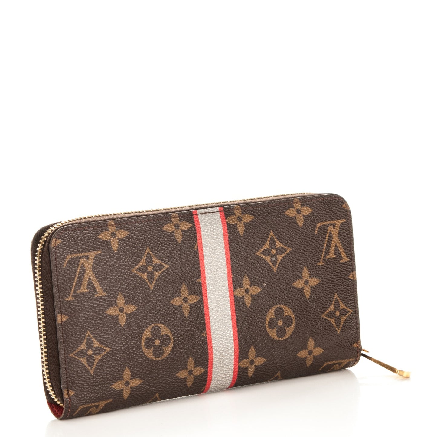 Monogram My LV Heritage Zippy Wallet Gris Rouge
