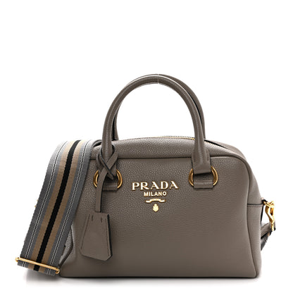 Prada Vitello Phenix Bauletto Argilla 1 of 10