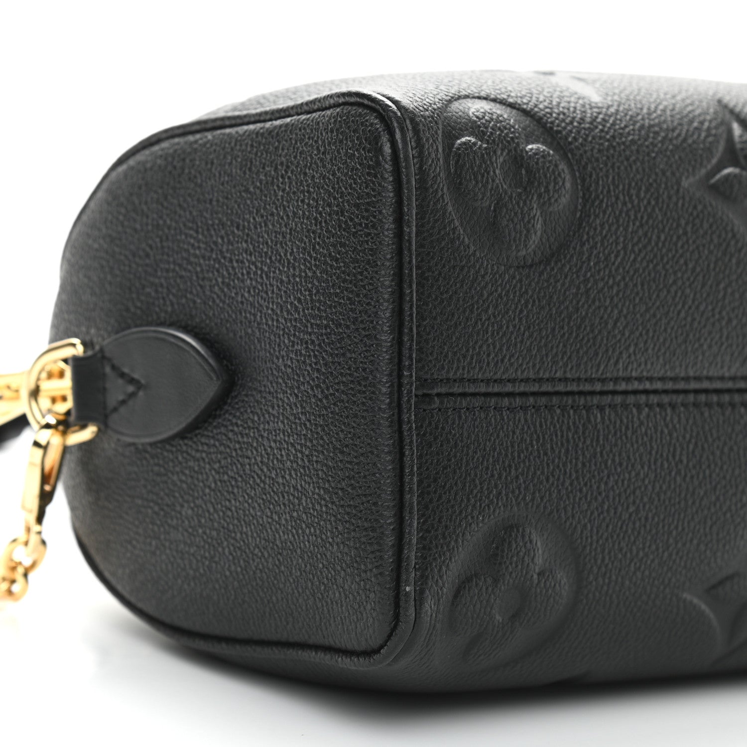 Louis Vuitton Empreinte Monogram Giant Speedy Bandouliere 20 Black 8 of 9