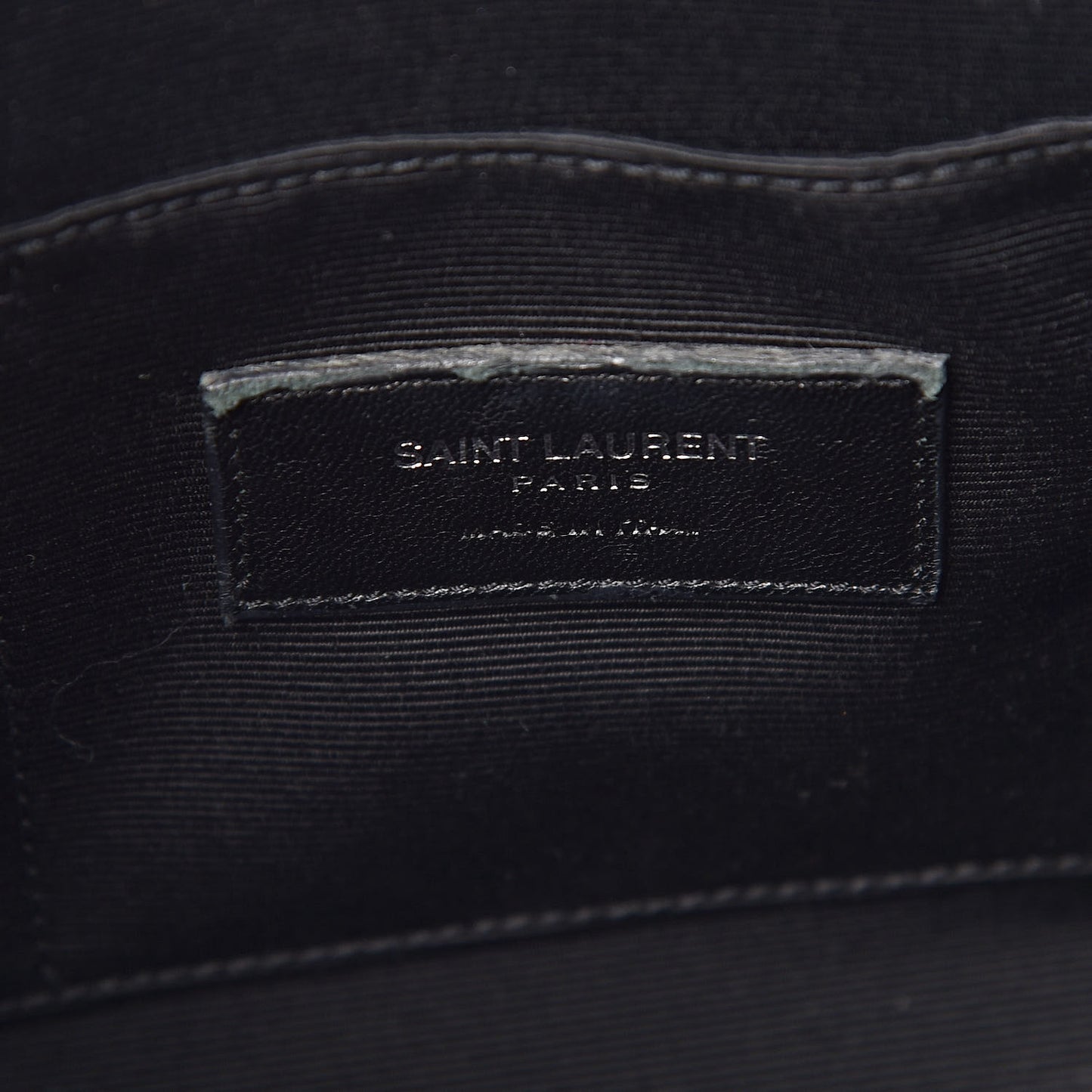 Grained Calfskin Nano Sac De Jour Black