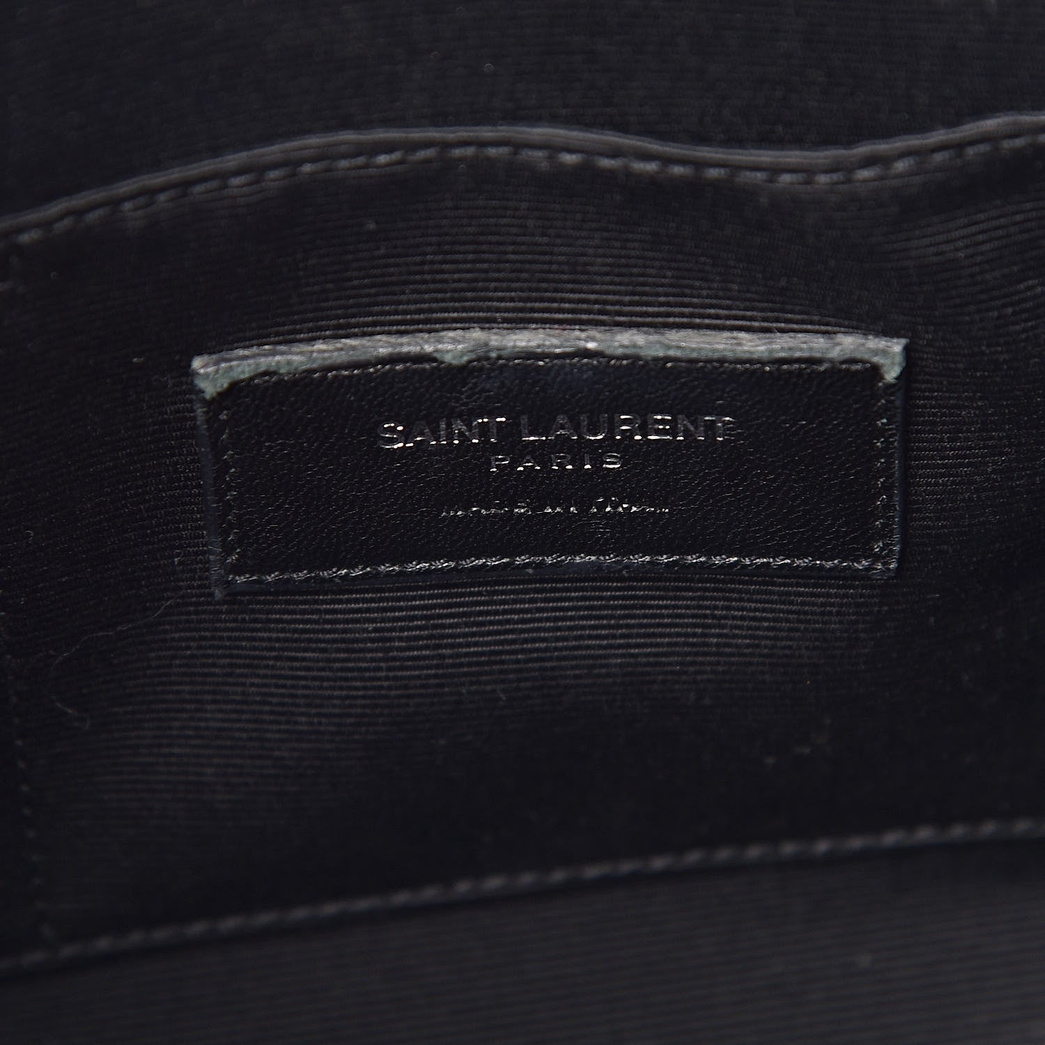 Saint Laurent Grained Calfskin Nano Sac De Jour Black 6 of 12