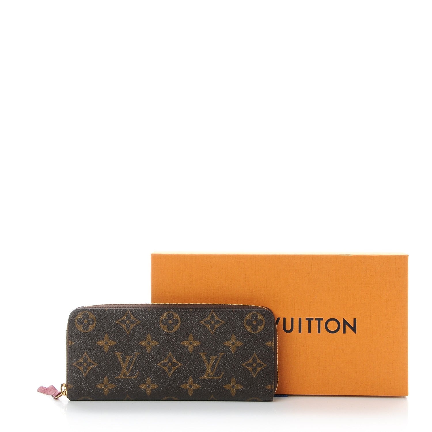 Louis Vuitton Monogram Clemence Wallet Fuchsia 8 of 8