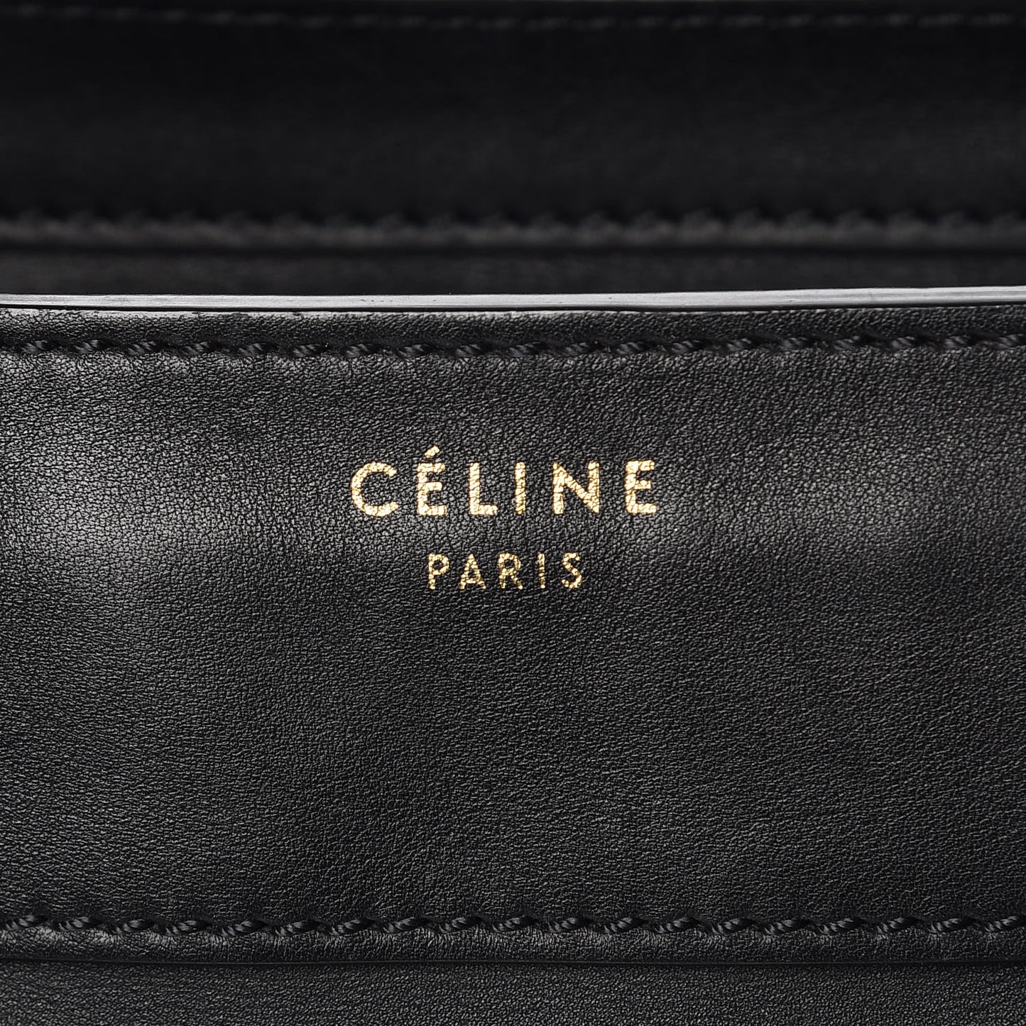 Smooth Calfskin Mini Luggage Black