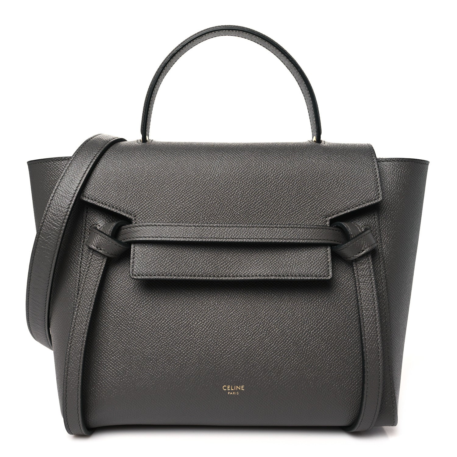 Celine Baby Grained Calfskin Micro Belt Bag Grey 1 of 11