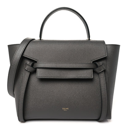 Celine Baby Grained Calfskin Micro Belt Bag Grey 1 of 11