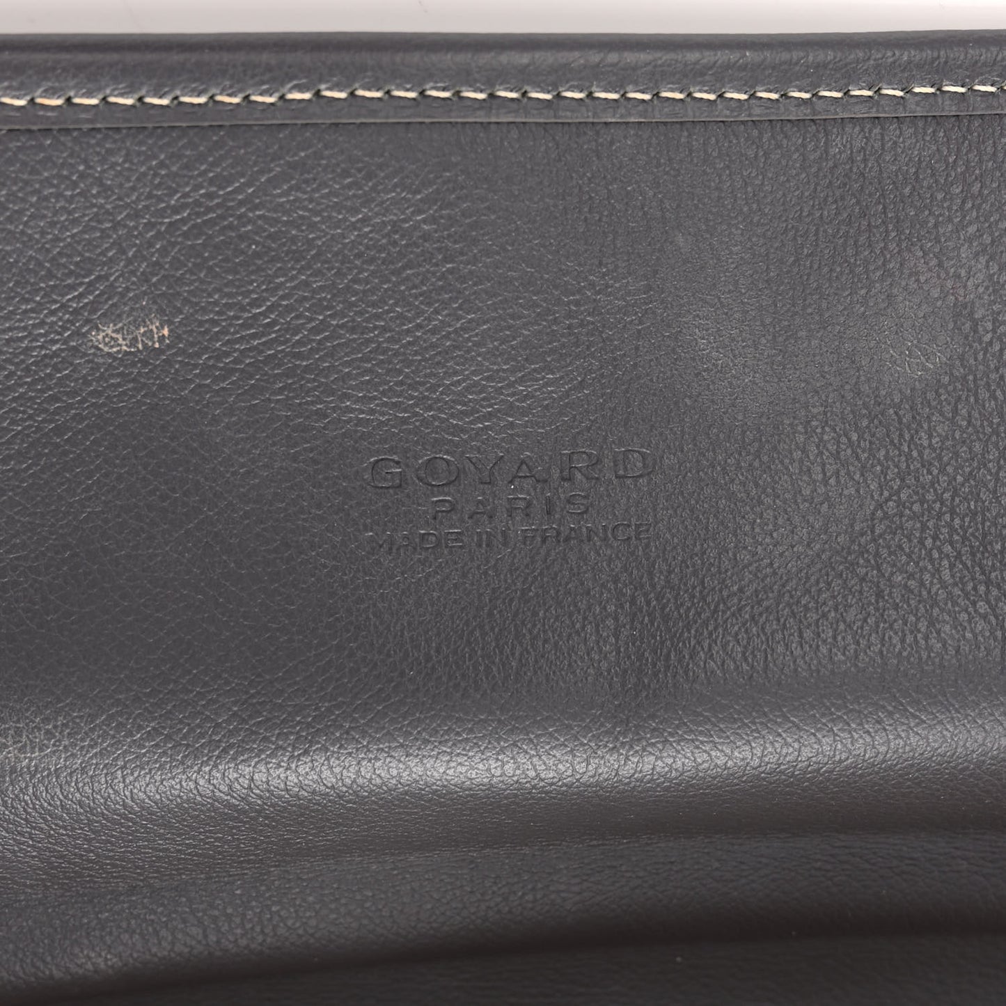 Goyardine Saint Leger Soft Briefcase Backpack Grey