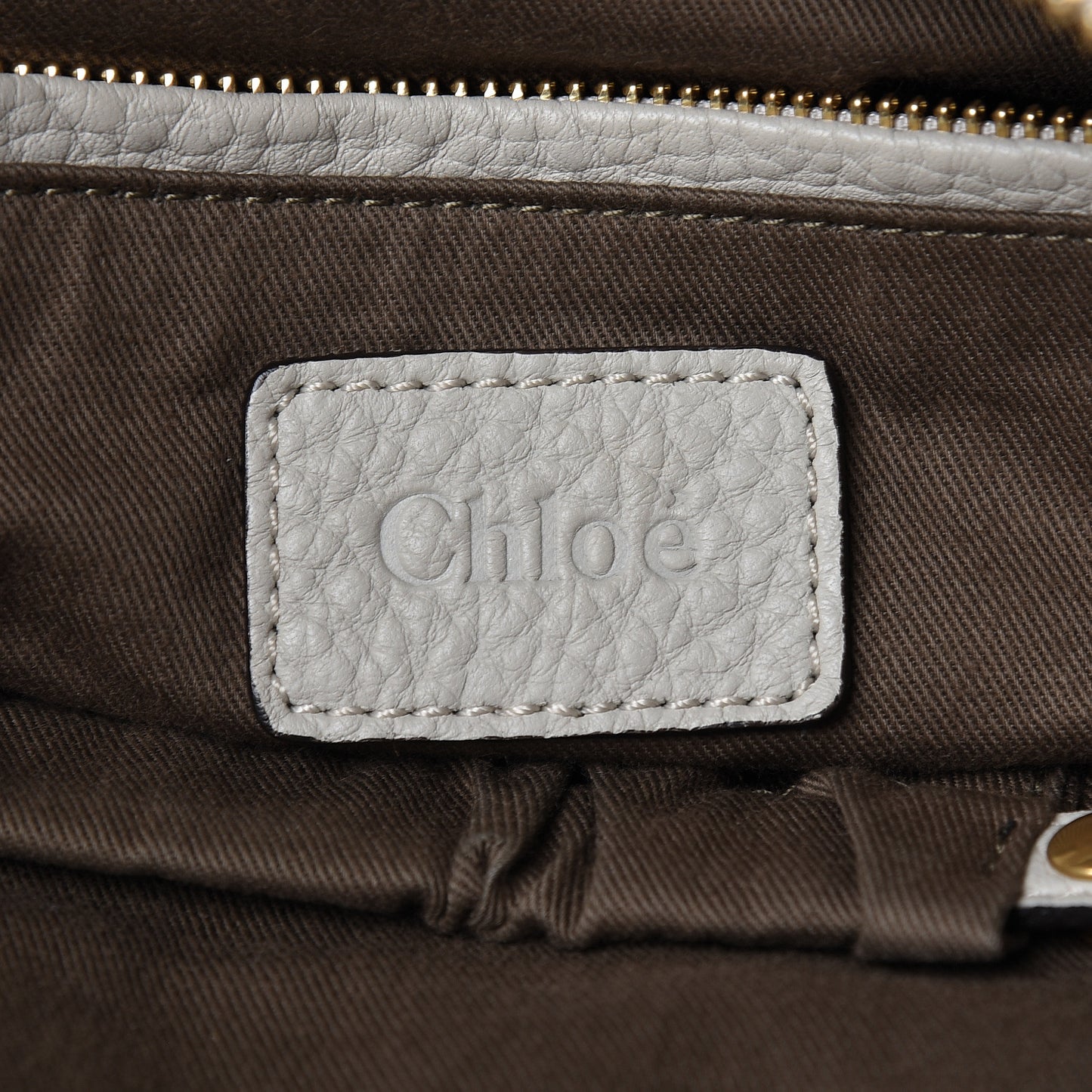 Calfskin Large Marcie Satchel Dove