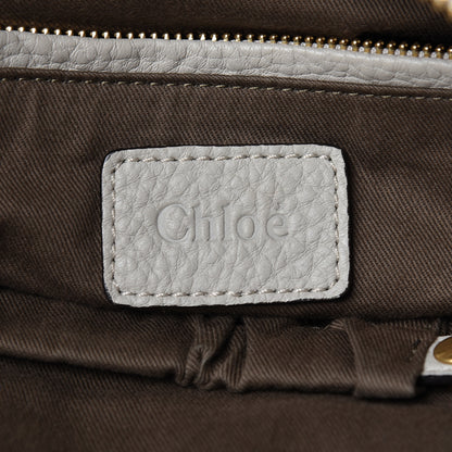Chloe Calfskin Large Marcie Satchel Dove 6 of 13