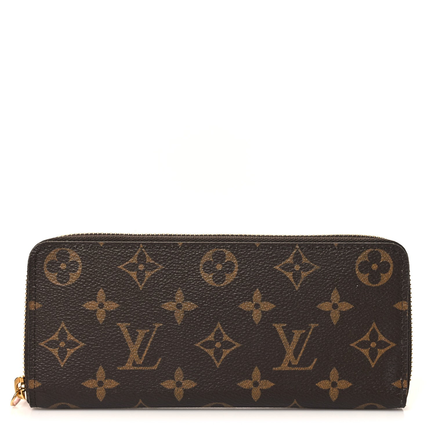 Louis Vuitton Monogram Clemence Wallet Rose Ballerine 1 of 6