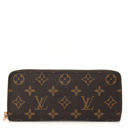 Louis Vuitton Monogram Clemence Wallet Rose Ballerine 1 of 6