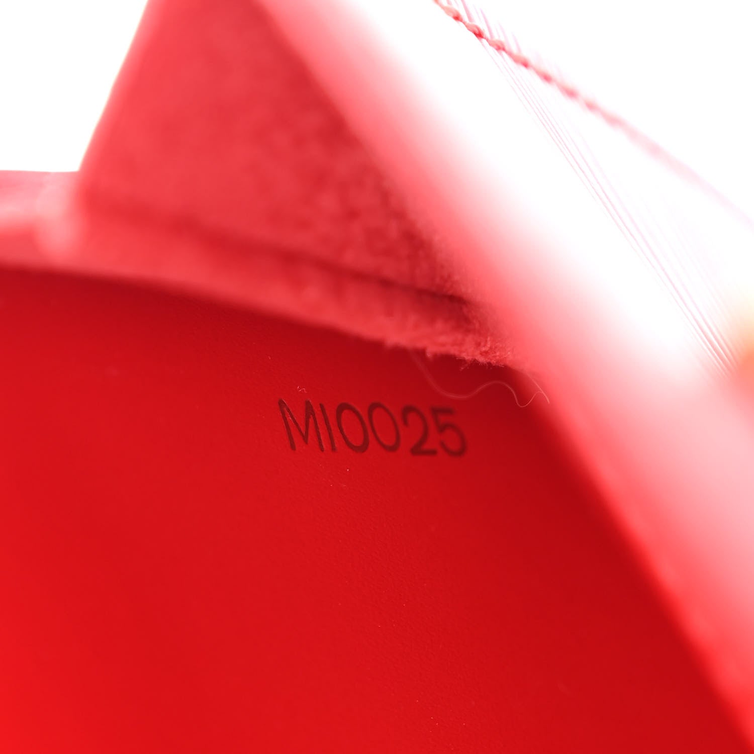 Louis Vuitton Epi Pont-Neuf Castillan Red 7 of 10