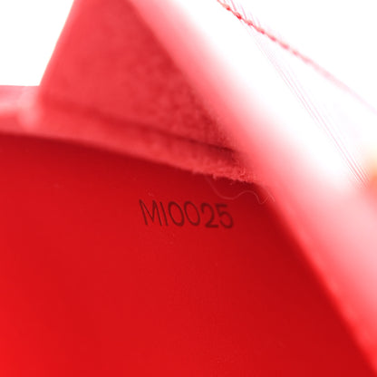 Louis Vuitton Epi Pont-Neuf Castillan Red 7 of 10