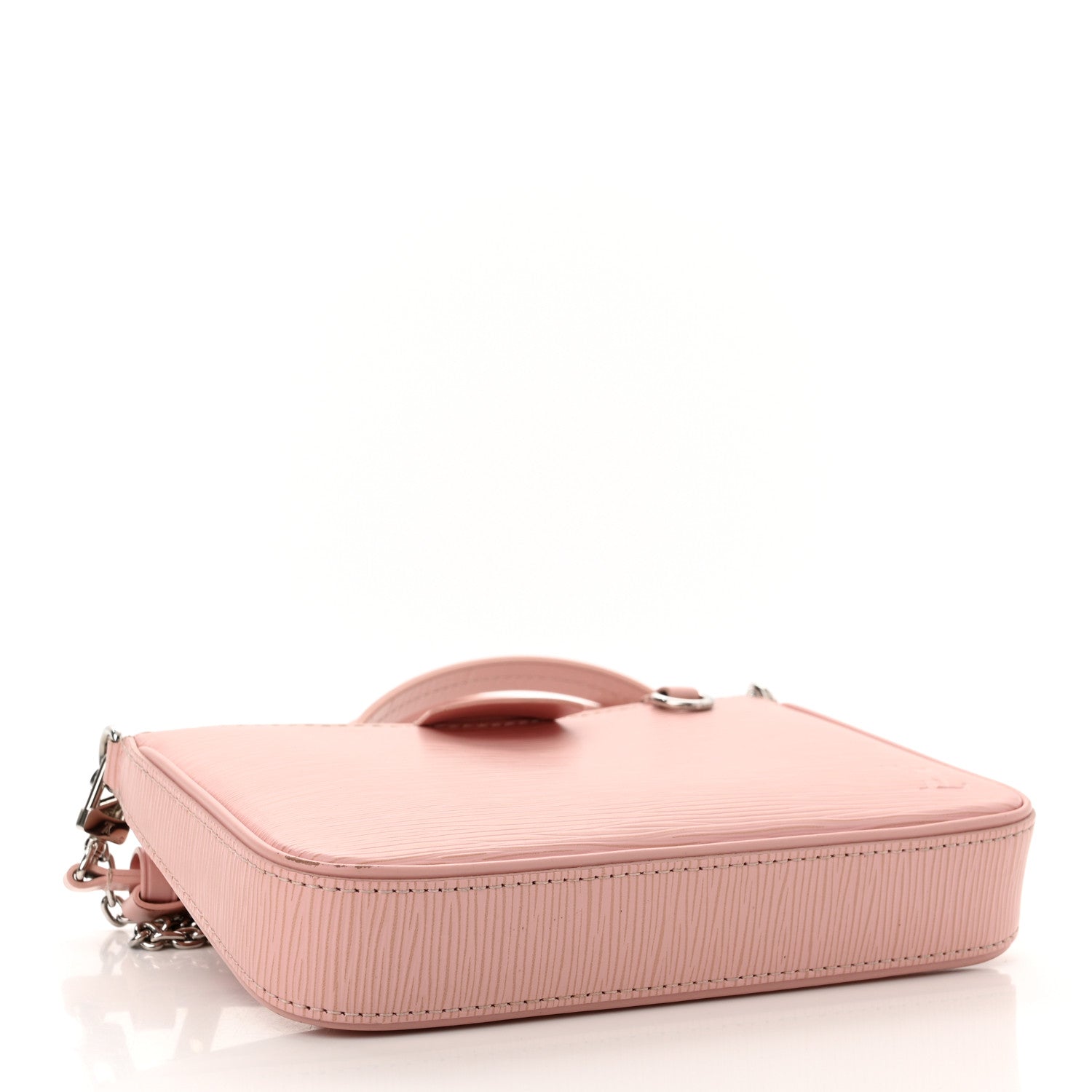 Louis Vuitton Epi Easy Pouch On Strap Rose Ballerine 4 of 11