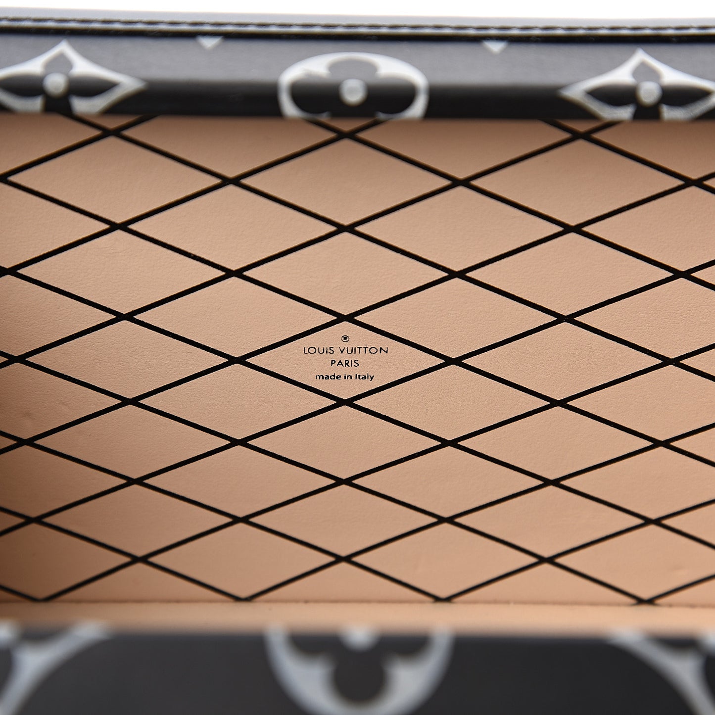 Reflective Petite Malle Black