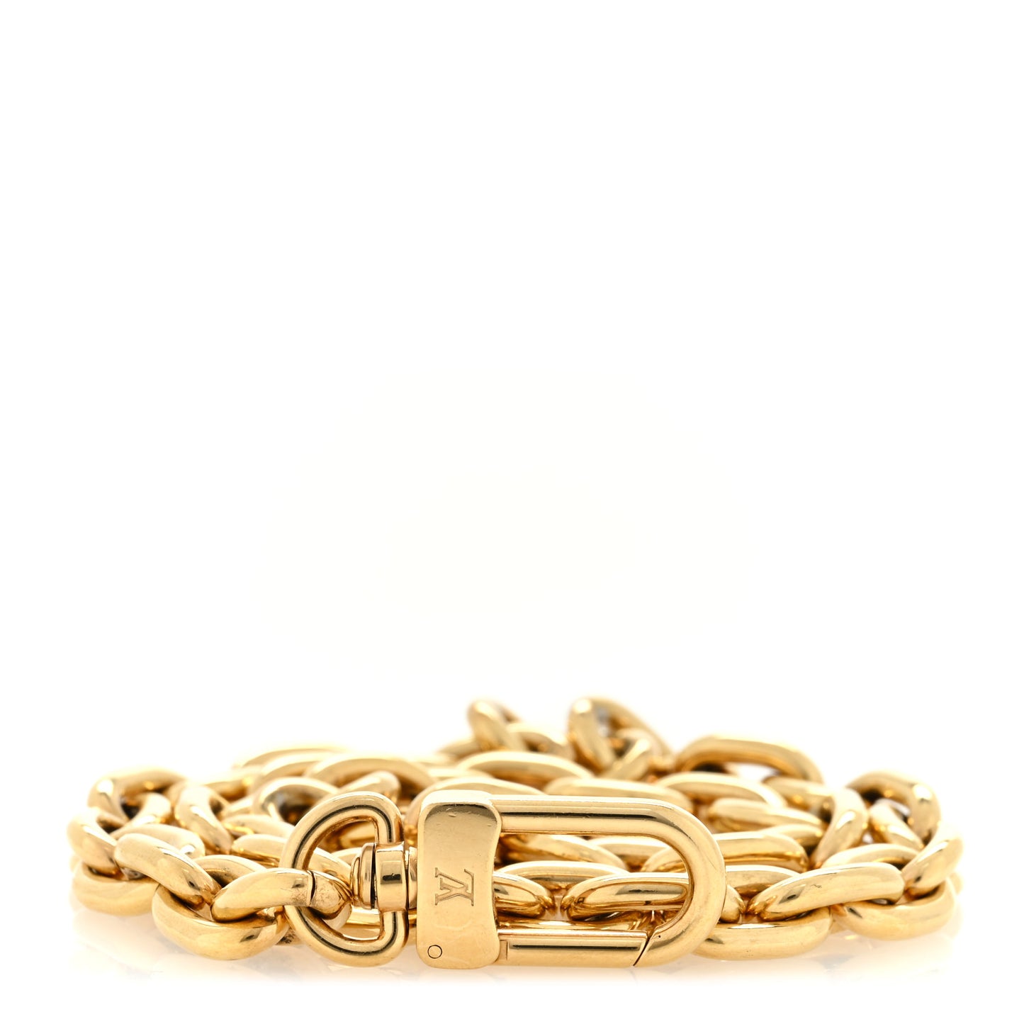 Short Chain Strap Gold