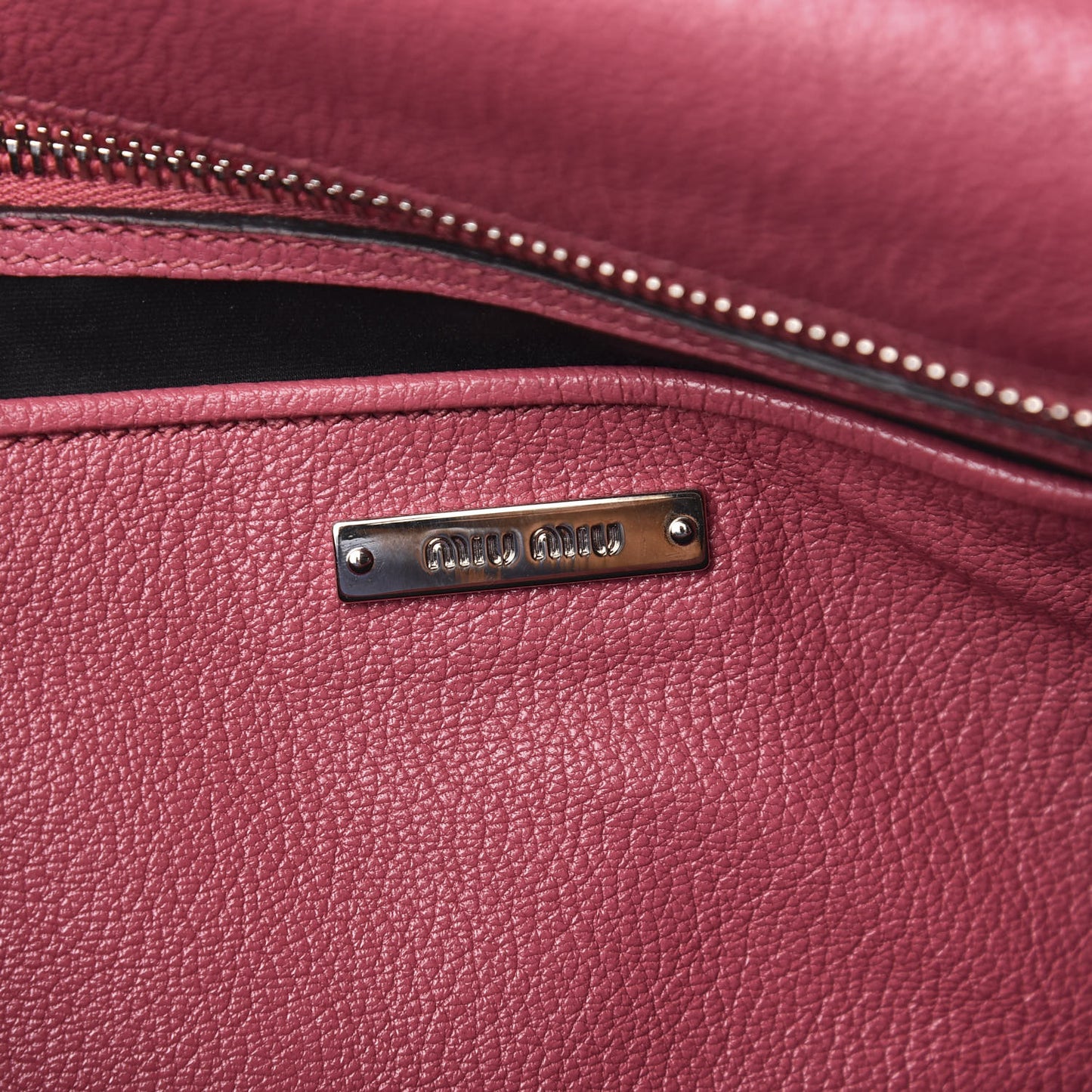 Goatskin Madras Shoulder Bag Peonia