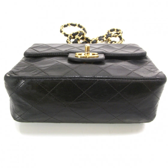 Lambskin Mini Flap Black