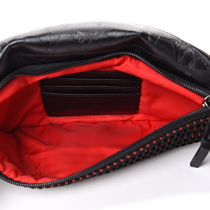 Christian Louboutin Calfskin Paris NYC Belt Bag Black 5 of 10