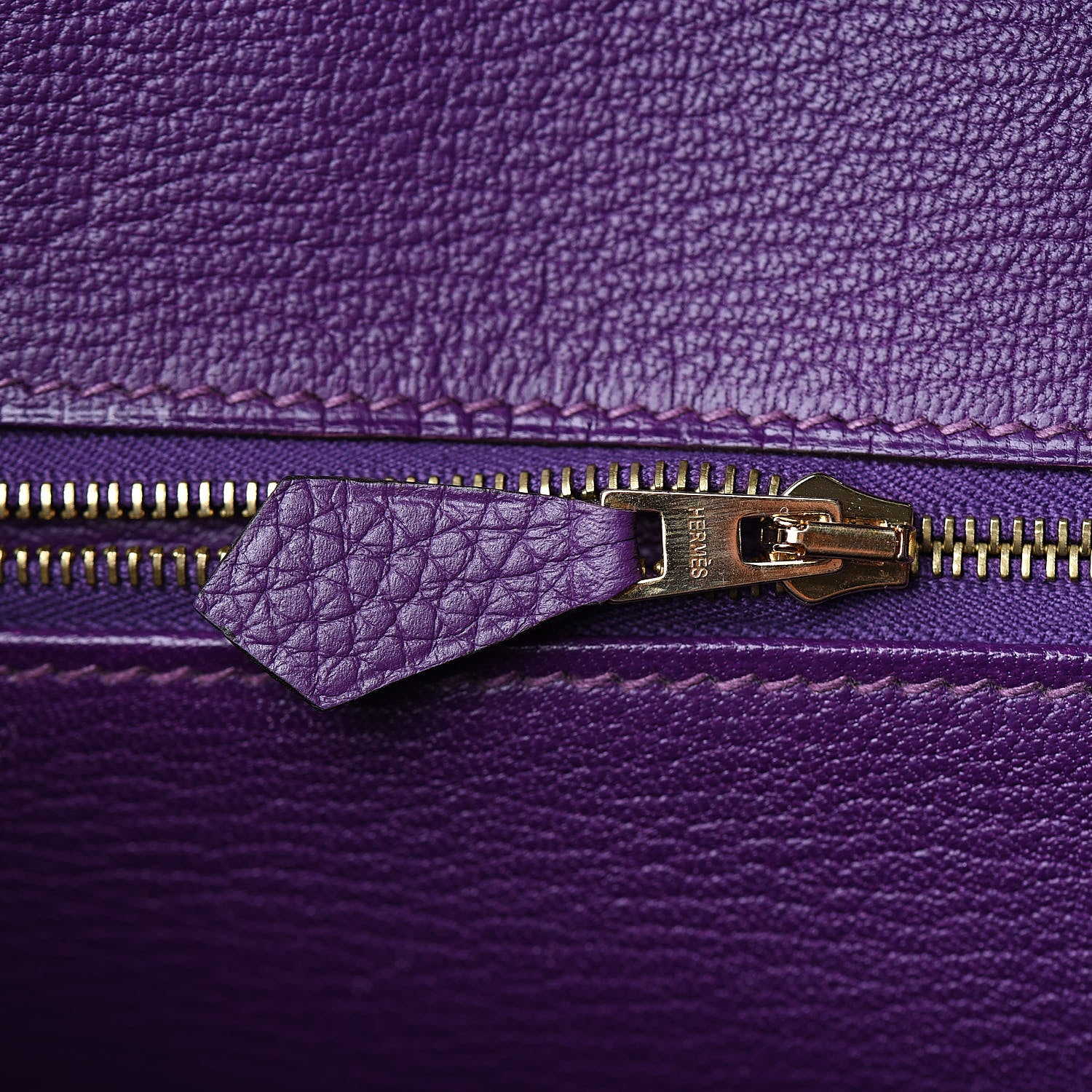 Hermes Togo Birkin 30 Ultraviolet 11 of 33