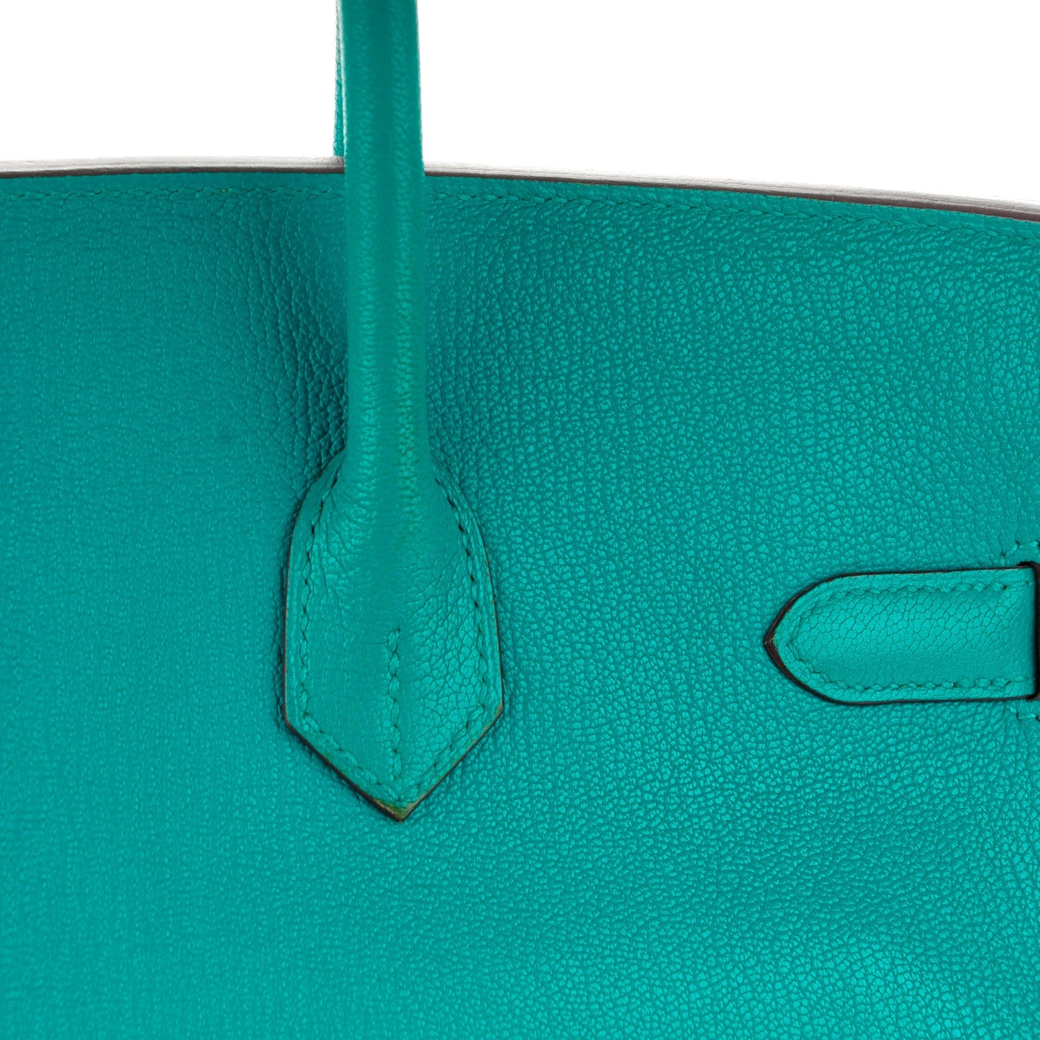 Hermes Chevre de Coromandel Birkin 35 Bleu Paon 19 of 25