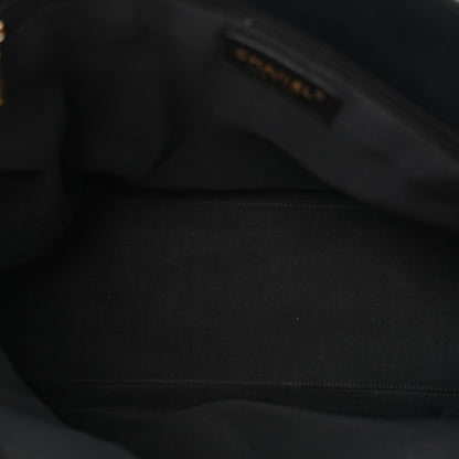 Chanel Calfskin Cerf Executive Shopper Tote Black 5 of 13