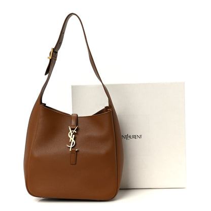 Saint Laurent Smooth Calfskin Small Le 5 A 7 Soft Hobo Fox 11 of 11