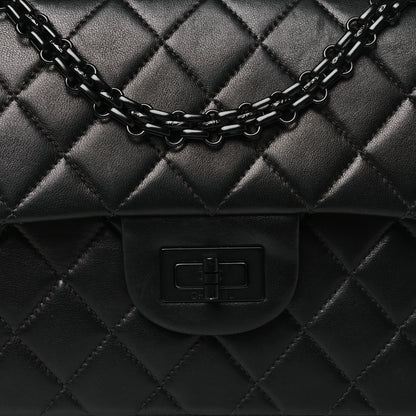 Chanel Lambskin Quilted 2.55 Reissue 225 Flap So Black 8 of 10