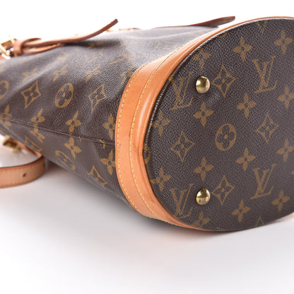 Louis Vuitton Monogram Petit Bucket 23 7 of 9