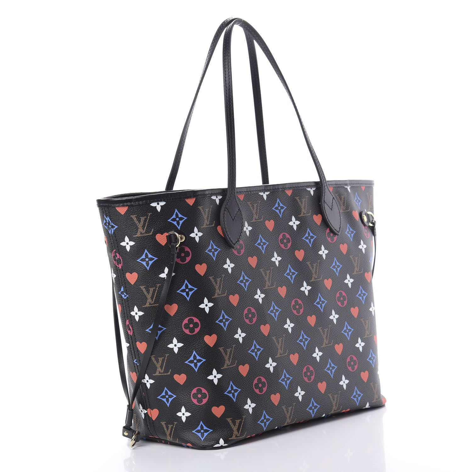 Louis Vuitton Game On Neverfull MM Black 3 of 10