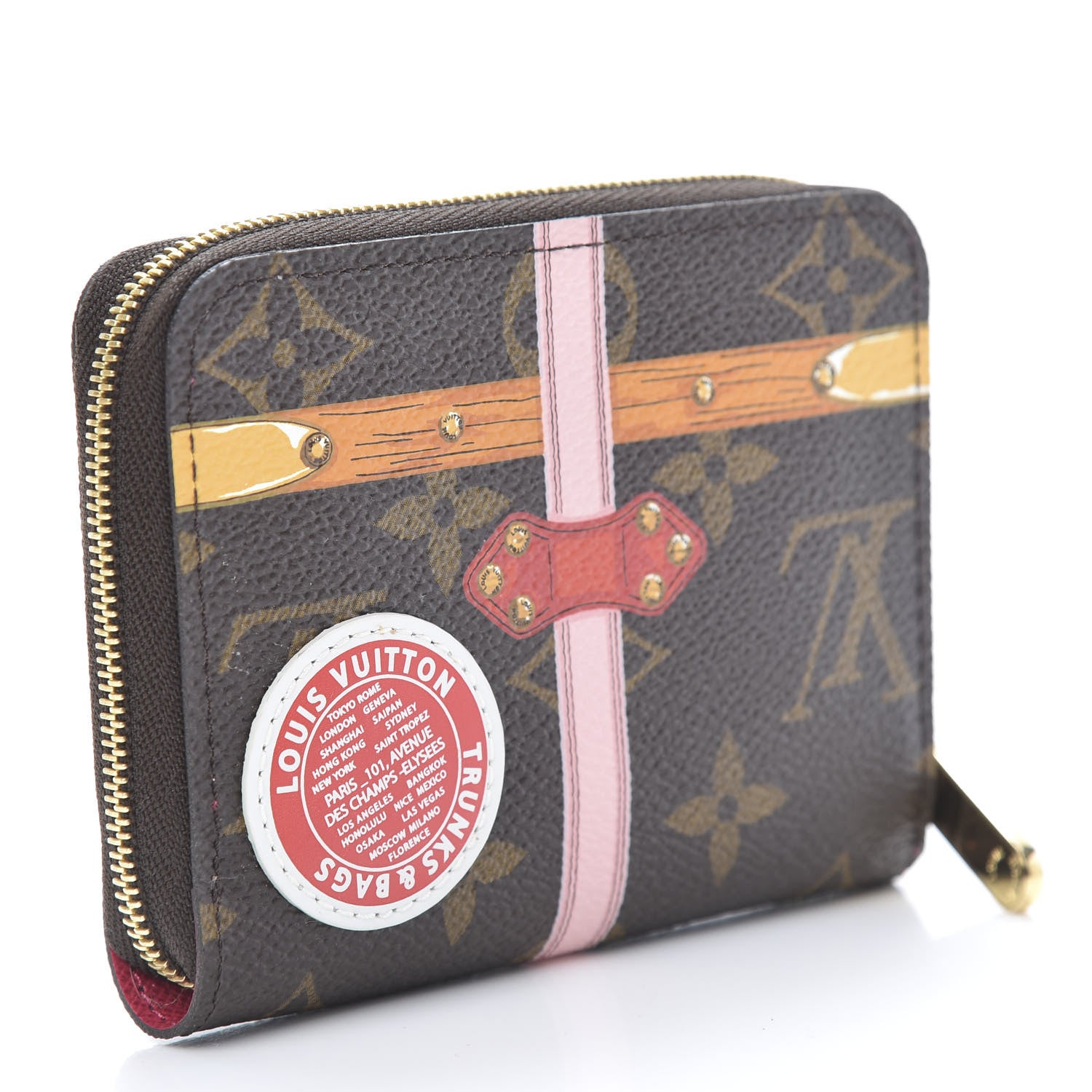 Louis Vuitton Monogram Summer Trunks Zippy Coin Purse 3 of 7