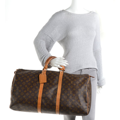 Louis Vuitton Monogram Keepall 55 2 of 8