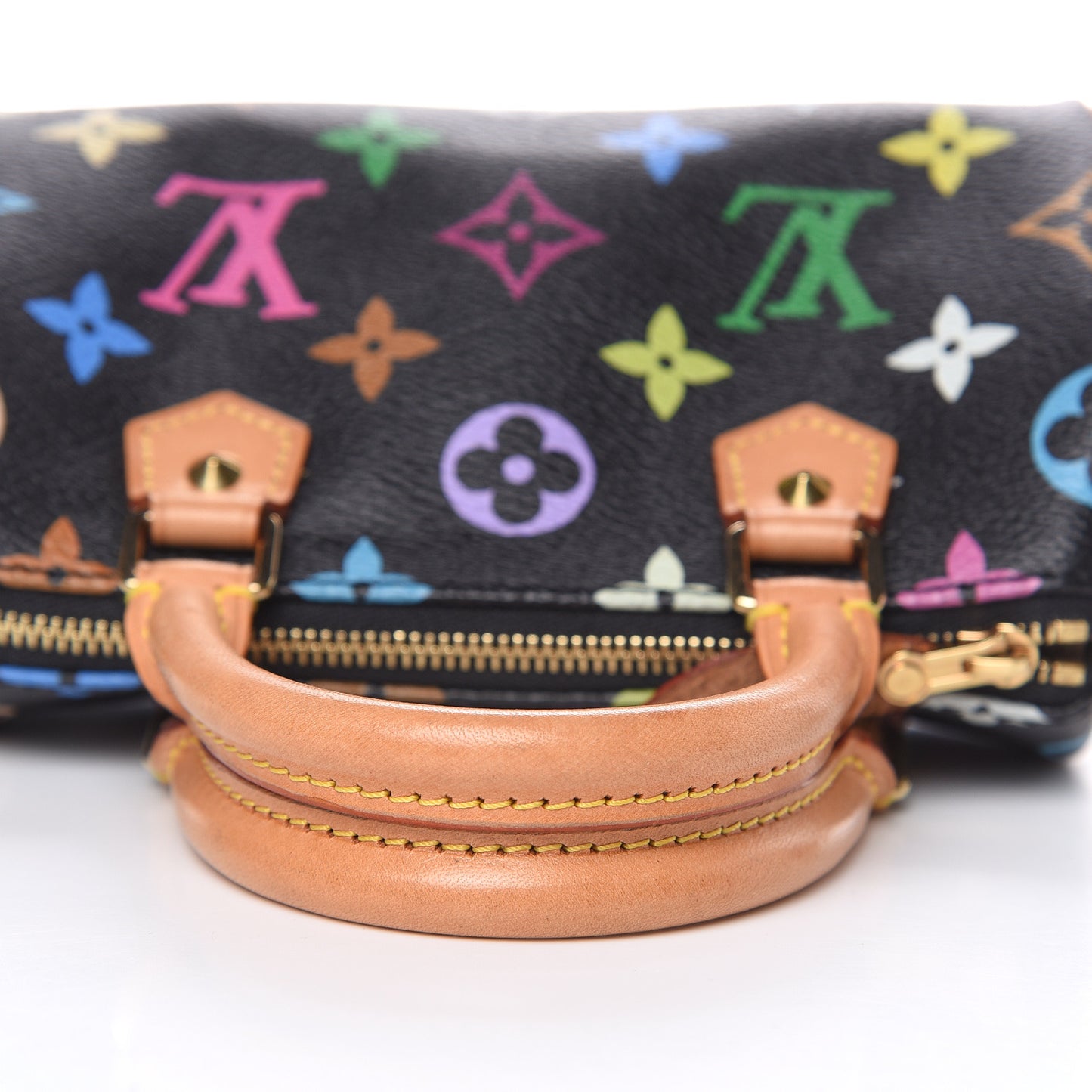 Monogram Multicolor Mini Sac HL Speedy Black
