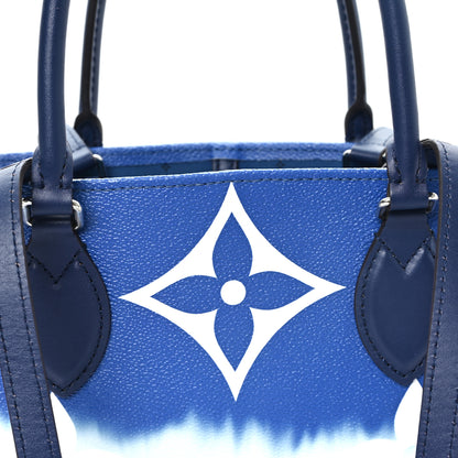Louis Vuitton Monogram Escale Onthego GM Blue 7 of 10