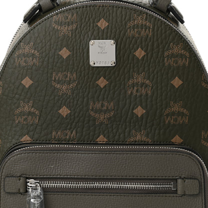 MCM Visetos Medium Stark Backpack Sea Turtle 9 of 11