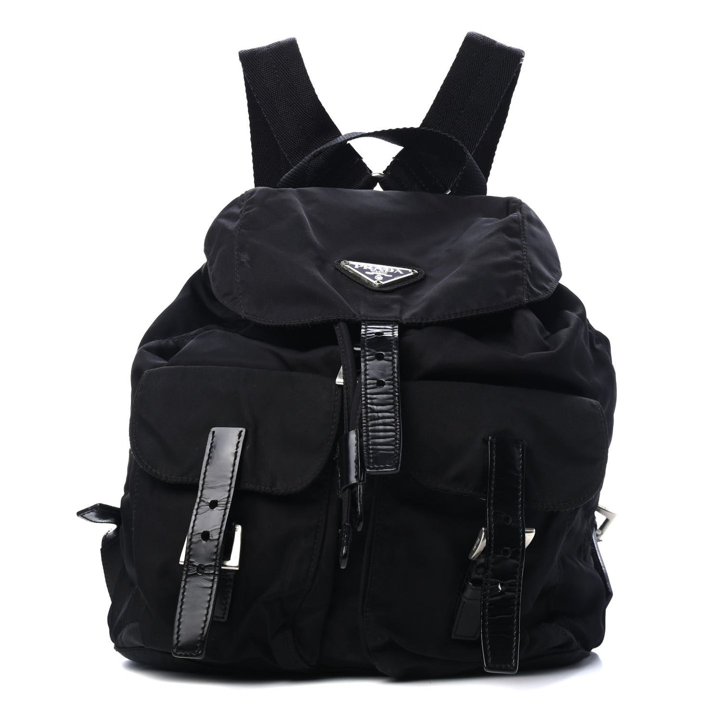 Tessuto Nylon Vela Small Backpack Black