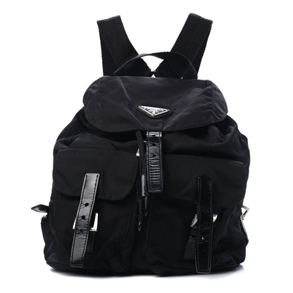 Prada Tessuto Nylon Vela Small Backpack Black 1 of 4