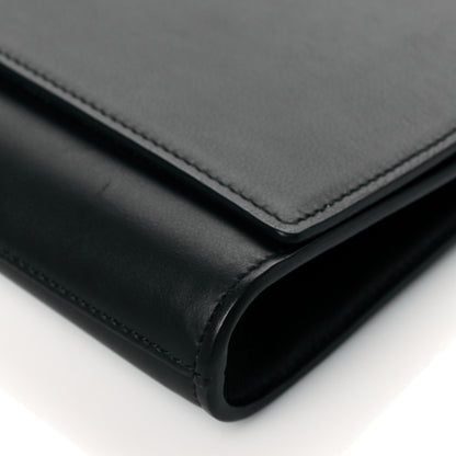 Saint Laurent Calfskin Classic Y Ligne Clutch Black 10 of 10
