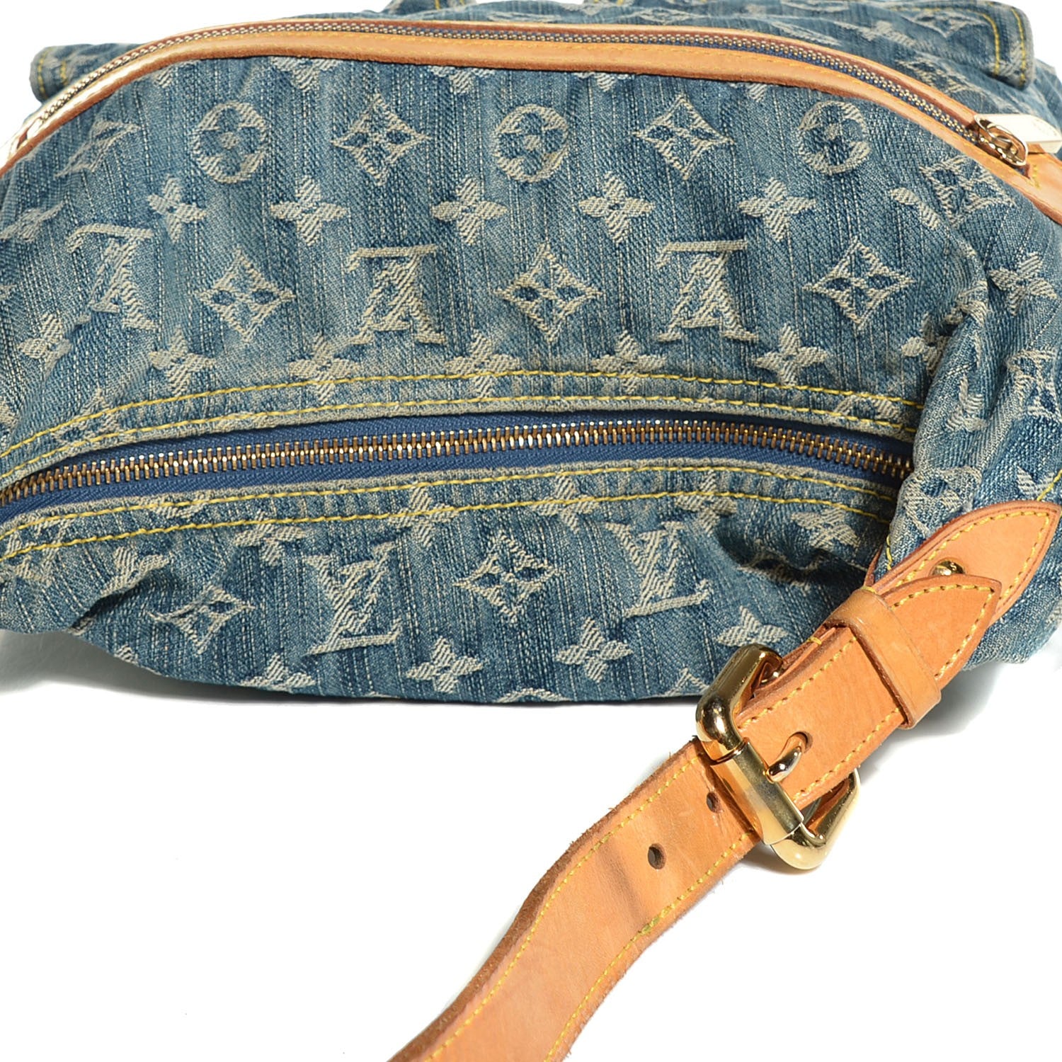 Louis Vuitton Denim Baggy GM Blue 8 of 8