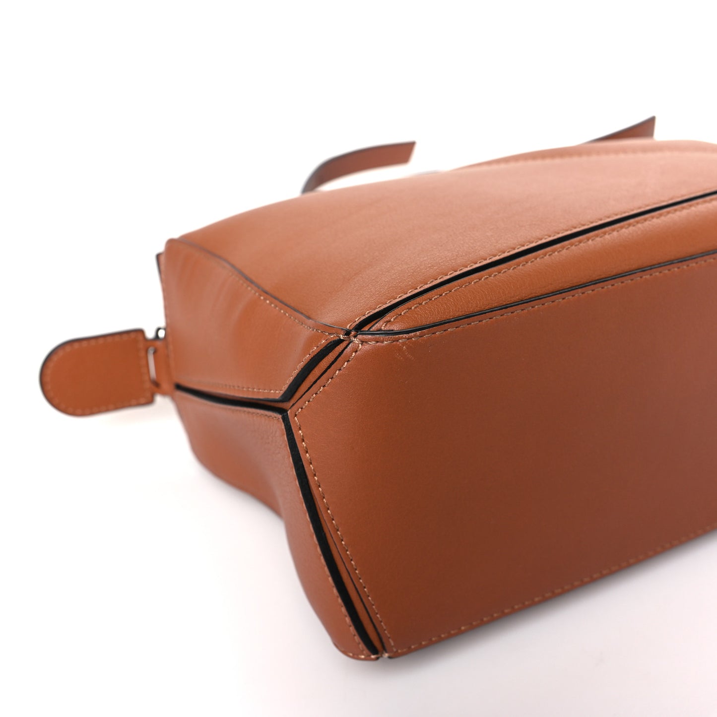 Calfskin Small Puzzle Bag Tan