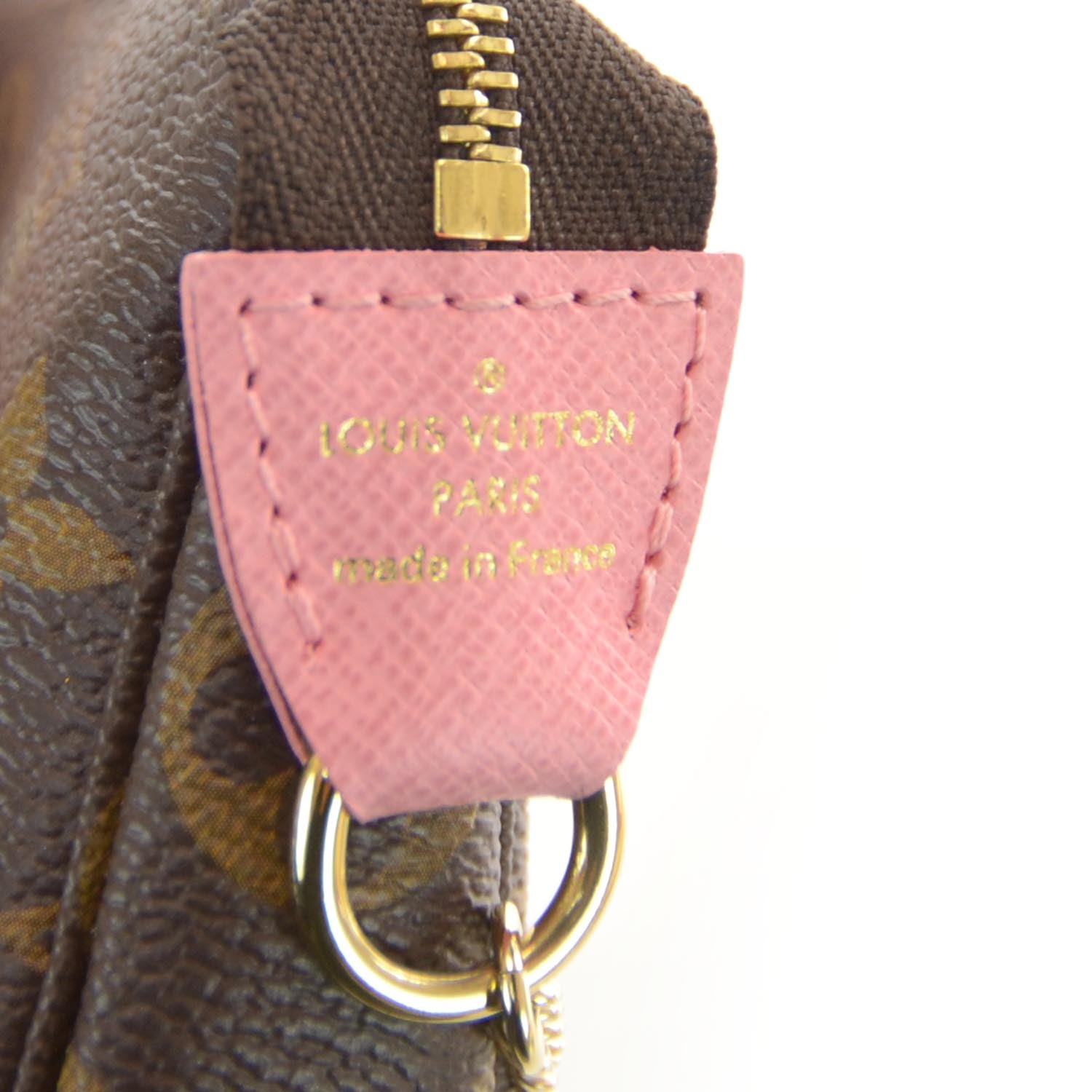 Louis Vuitton Monogram Illustre Mini Pochette Accessories Rose 5 of 7