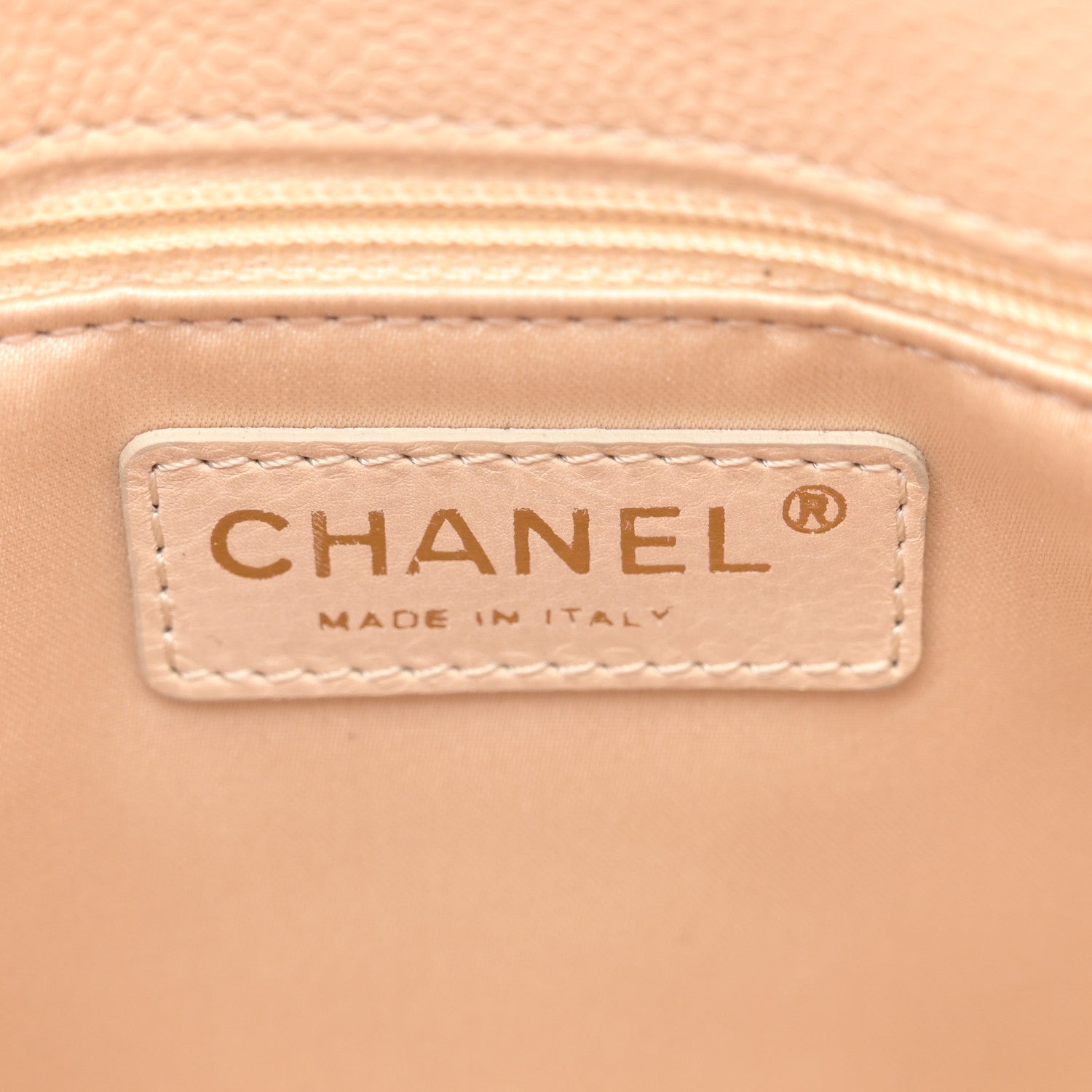 Chanel Caviar Quilted Grand Shopping Tote GST Beige Clair 6 of 10