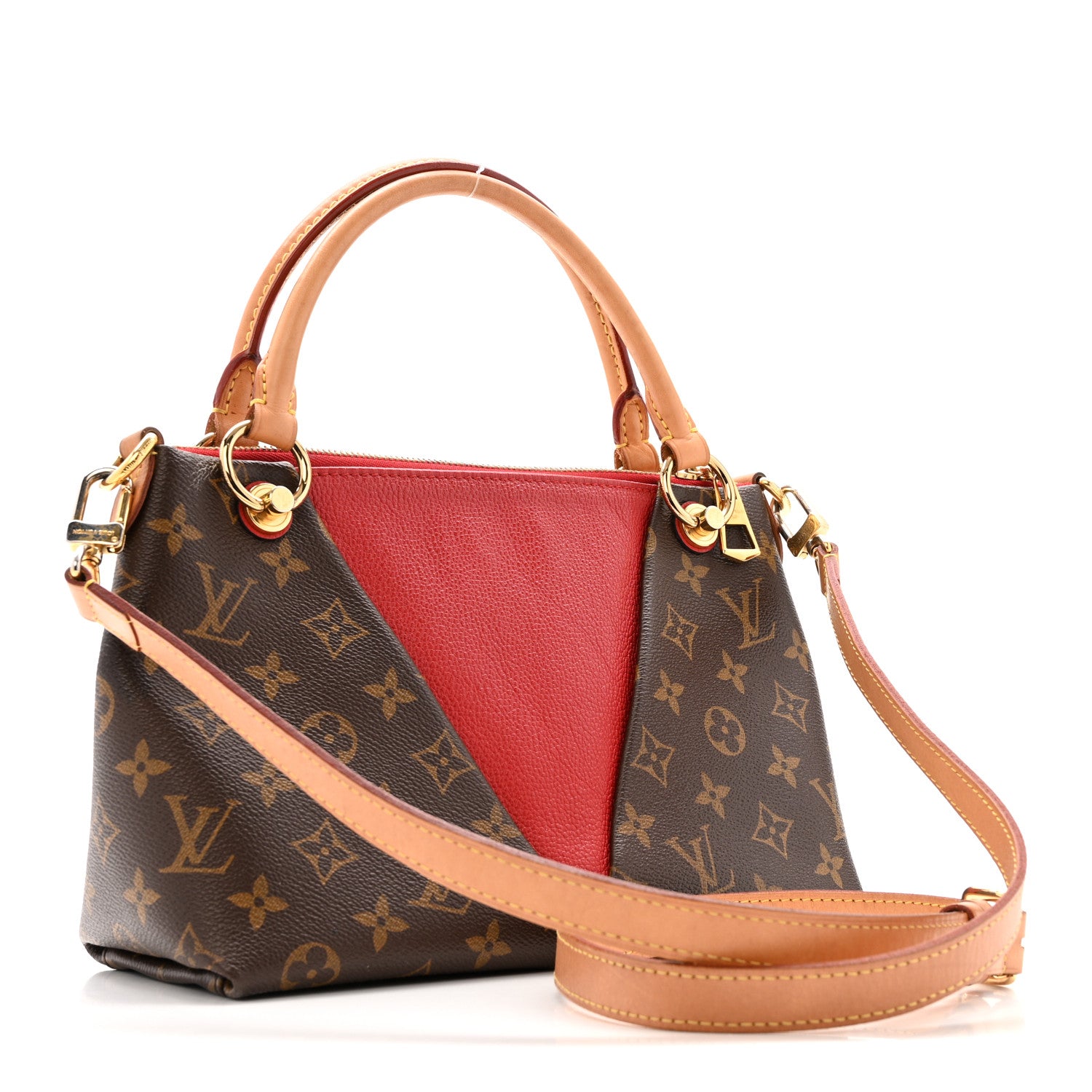 Louis Vuitton Monogram V Tote BB Cherry 3 of 15