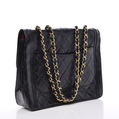 Chanel Lambskin Quilted Small Single Flap Black 4 of 8